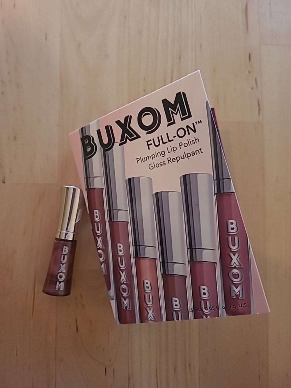 BUXOM Full-On Plumping Lip Polish Gabby Mini Travel Size .05oz BNIB NEW